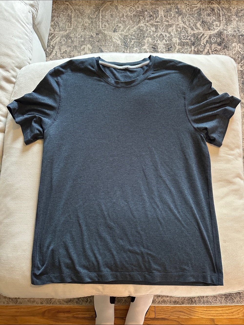 lululemon athletica Men's Short Sleeve Crew Tee in Dark Blue